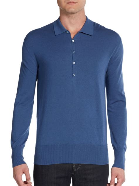 burberry prorsum blue polo|burberry polo for men.